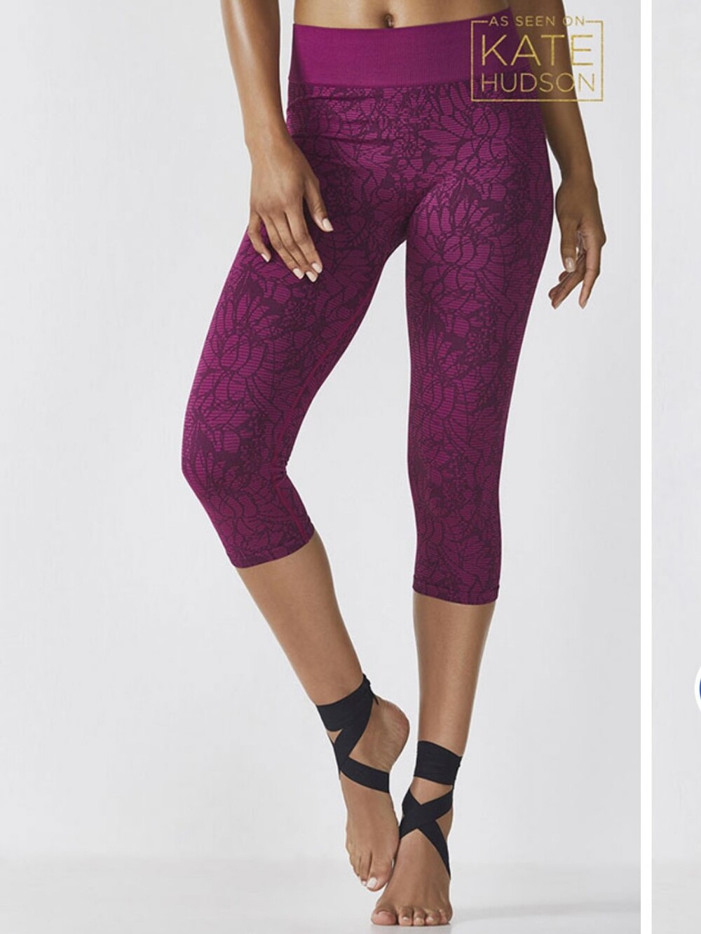 Fabletics Seamless Printed Capri